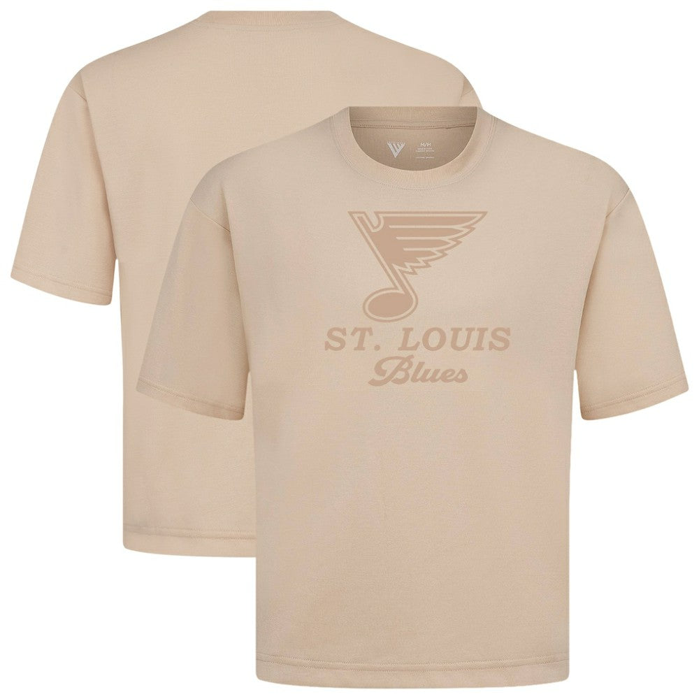 St. Louis Blues - Levelwear Shadow Surge Luxe Signature Knit T-Shirt Khaki