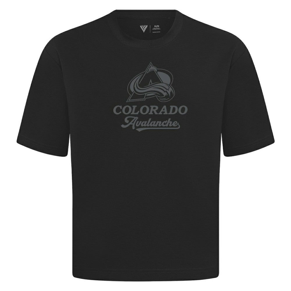 Colorado Avalanche - Levelwear Shadow Surge Luxe Signature Knit T-Shirt Black