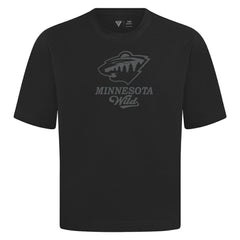 Minnesota Wild - Levelwear Shadow Surge Luxe Signature Knit T-Shirt Black