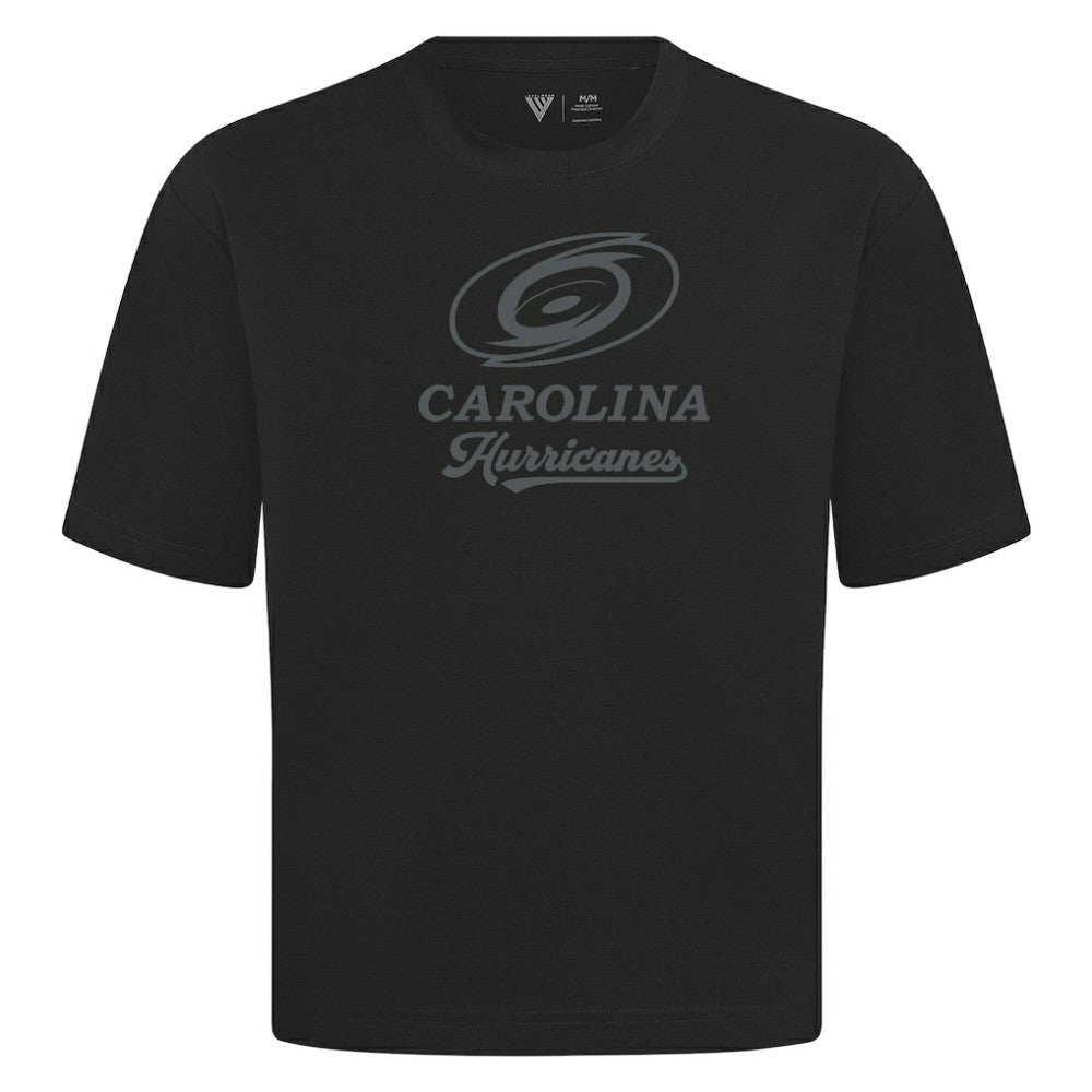 Carolina Hurricanes - Levelwear Shadow Surge Luxe Signature Knit T-Shirt Black