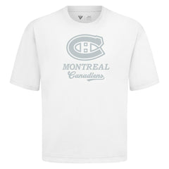Montreal Canadiens - Levelwear Shadow Surge Luxe Signature Knit T-Shirt White