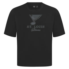 St. Louis Blues - Levelwear Shadow Surge Luxe Signature Knit T-Shirt Black