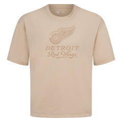 Detroit Red Wings - Levelwear Shadow Surge Luxe Signature Knit T-Shirt Khaki