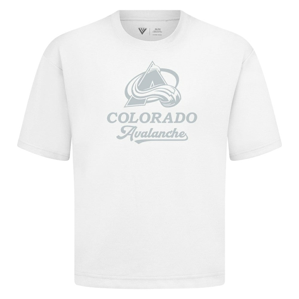 Colorado Avalanche - Levelwear Shadow Surge Luxe Signature Knit T-Shirt White