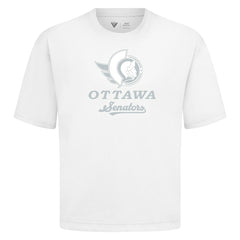 Ottawa Senators - Levelwear Shadow Surge Luxe Signature Knit T-Shirt White