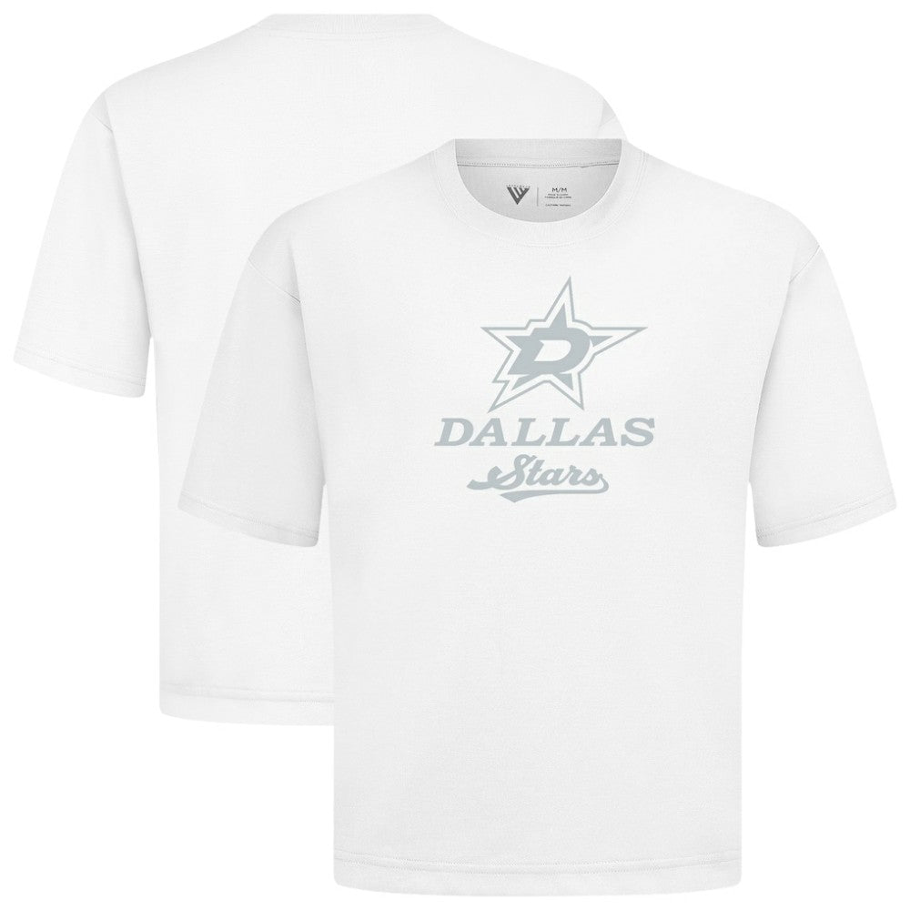 Dallas Stars - Levelwear Shadow Surge Luxe Signature Knit T-Shirt White