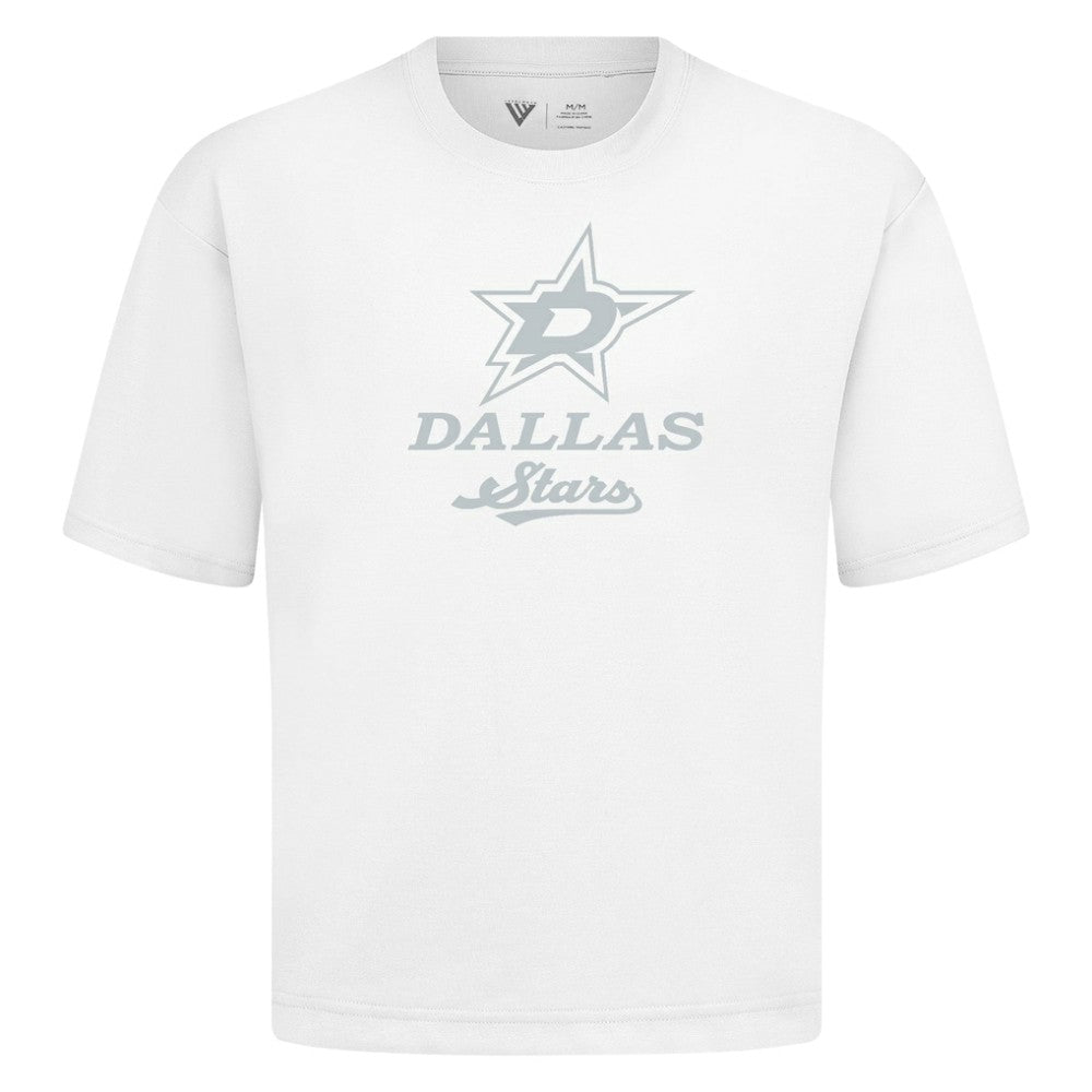 Dallas Stars - Levelwear Shadow Surge Luxe Signature Knit T-Shirt White