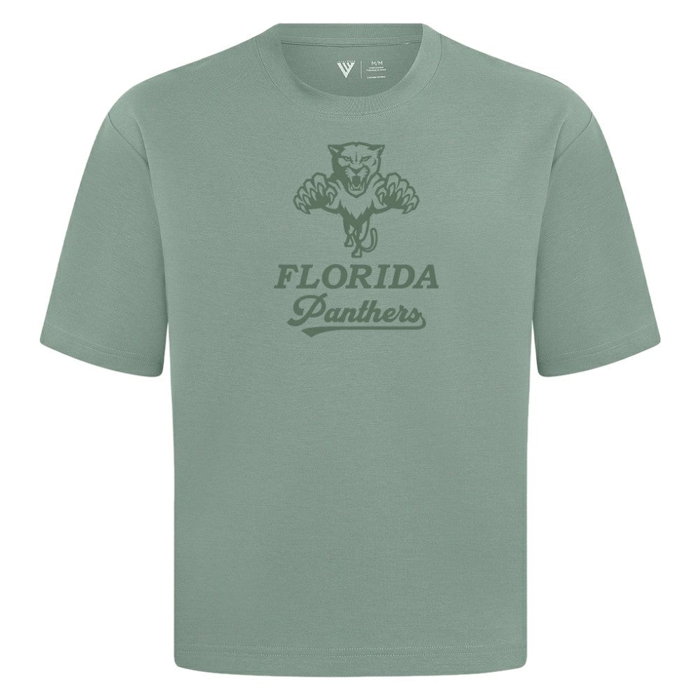 Florida Panthers - Levelwear Shadow Surge Luxe Signature Knit T-Shirt Green