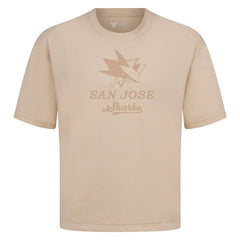 San Jose Sharks - Levelwear Shadow Surge Luxe Signature Knit T-Shirt Khaki
