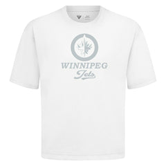 Winnipeg Jets - Levelwear Shadow Surge Luxe Signature Knit T-Shirt White