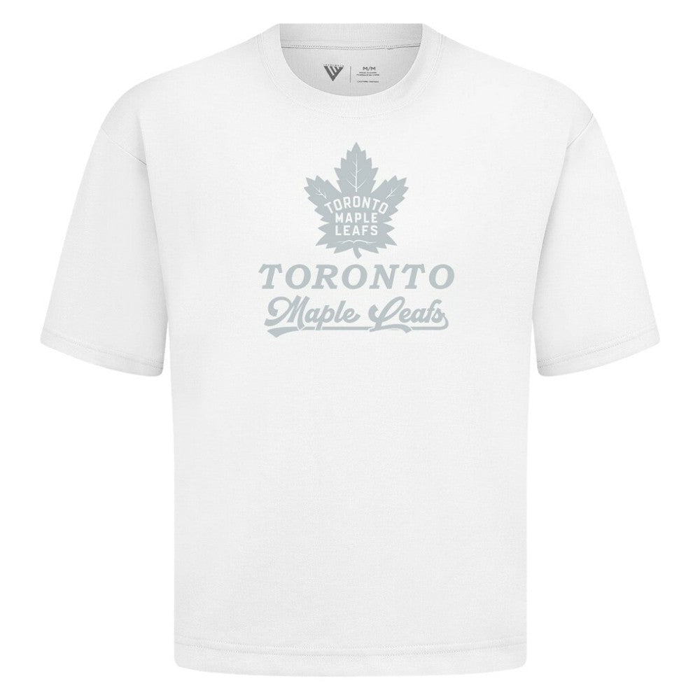 Toronto Maple Leafs - Levelwear Shadow Surge Luxe Signature Knit T-Shirt White