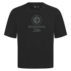 Winnipeg Jets - Levelwear Shadow Surge Luxe Signature Knit T-Shirt Black