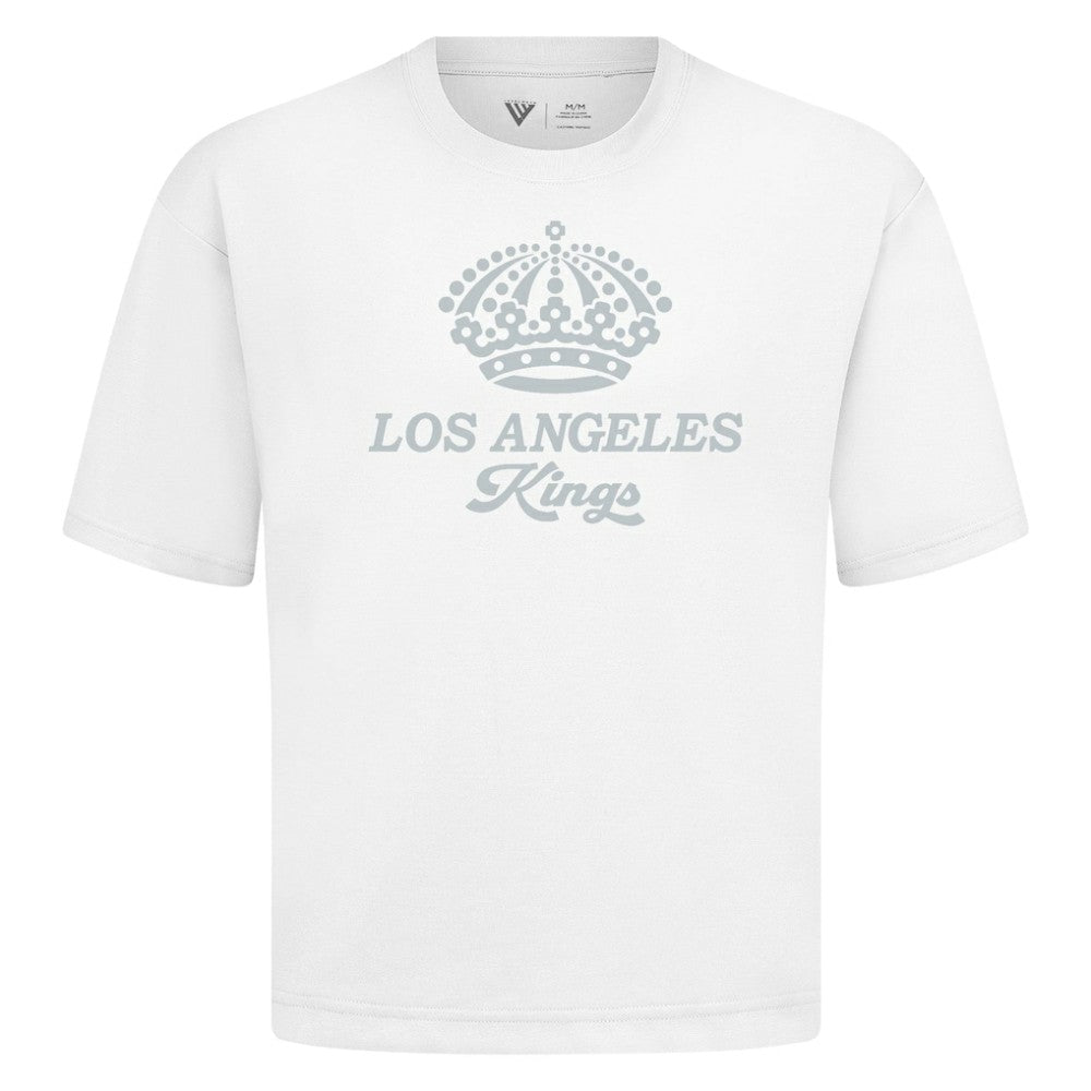 Los Angeles Kings - Levelwear Shadow Surge Luxe Signature Knit T-Shirt White