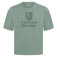 Vegas Golden Knights Levelwear Shadow Surge Luxe Signature Knit T-Shirt Green