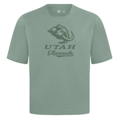 Utah Mammoth - Levelwear Shadow Surge Luxe Signature Knit T-Shirt Green
