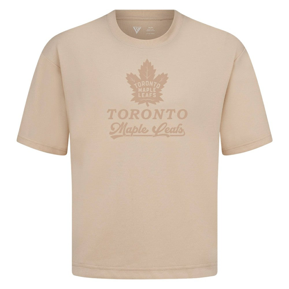 Toronto Maple Leafs - Levelwear Shadow Surge Luxe Signature Knit T-Shirt Khaki