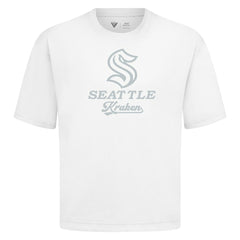 Seattle Kraken Levelwear Shadow Surge Luxe Signature Knit T-Shirt White