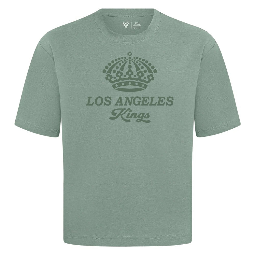 Los Angeles Kings - Levelwear Shadow Surge Luxe Signature Knit T-Shirt Green