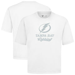 Tampa Bay Lightning - Levelwear Shadow Surge Luxe Signature Knit T-Shirt White