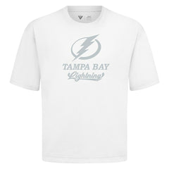 Tampa Bay Lightning - Levelwear Shadow Surge Luxe Signature Knit T-Shirt White