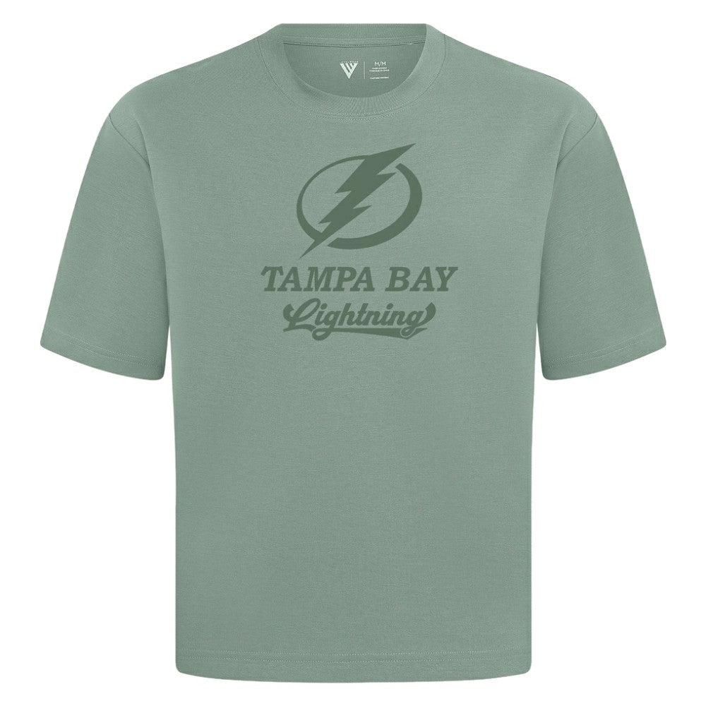 Tampa Bay Lightning - Levelwear Shadow Surge Luxe Signature Knit T-Shirt Green