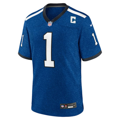 Ahmad Sauce Gardner Indianapolis Colts Alternate 2 Indiana Nights Game Jersey - Heather Royal | NFL Jerseys