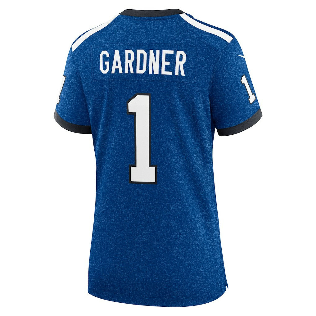 Ahmad Sauce Gardner Indianapolis Colts Women's Alternate 2 Indiana Nights Game Jersey Heather Royal - Nike