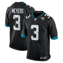 Jakobi Meyers Jacksonville Jaguars Alternate Game Jersey Black - Nike