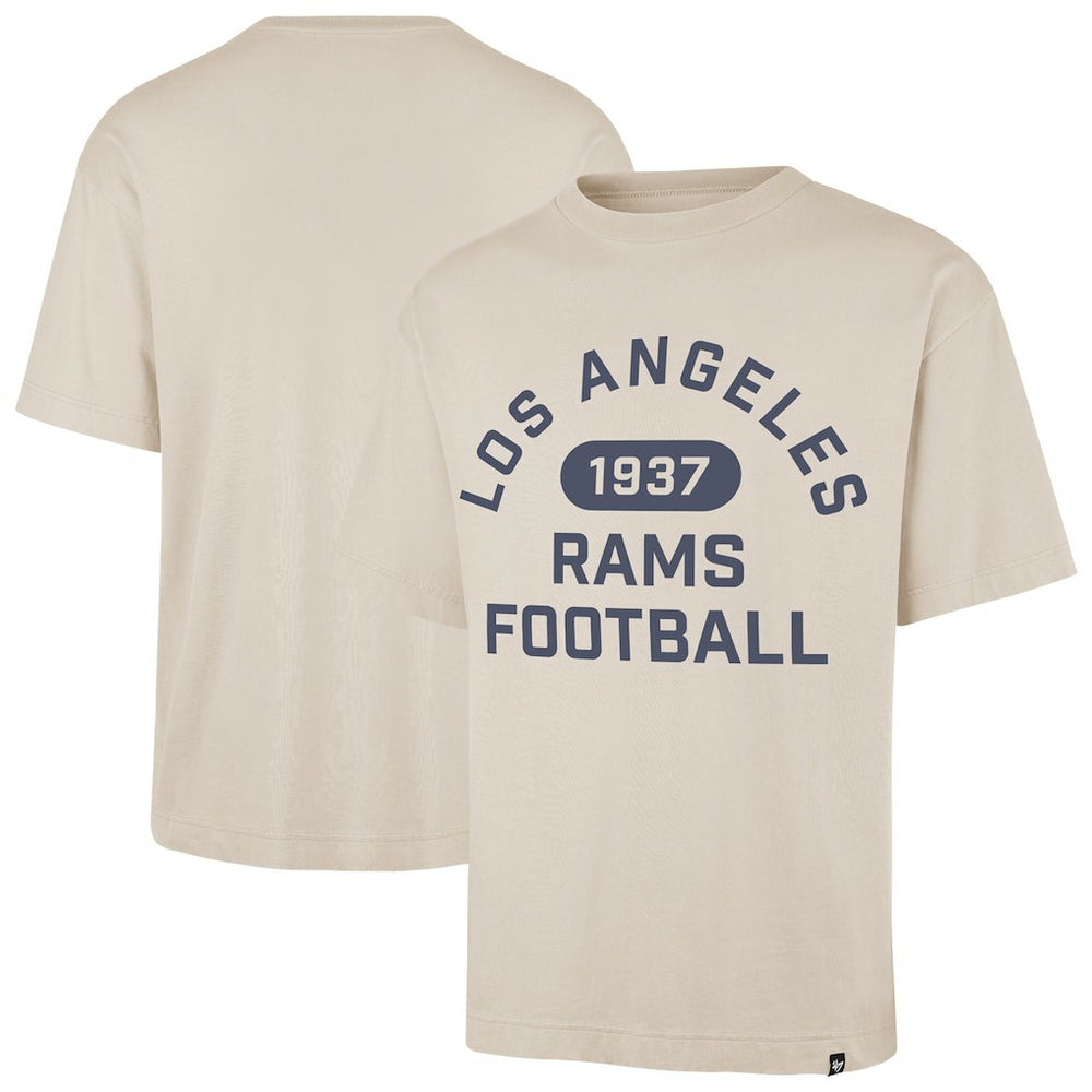 Los Angeles Rams '47 Ravine Foundation T-Shirt Tan - 47 brand