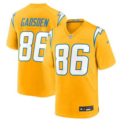 Oronde Gadsden Los Angeles Chargers Alternate Charger Power Game Jersey - Gold | NFL Jerseys