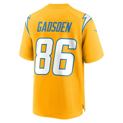 Oronde Gadsden Los Angeles Chargers Alternate Charger Power Game Jersey - Gold | NFL Jerseys