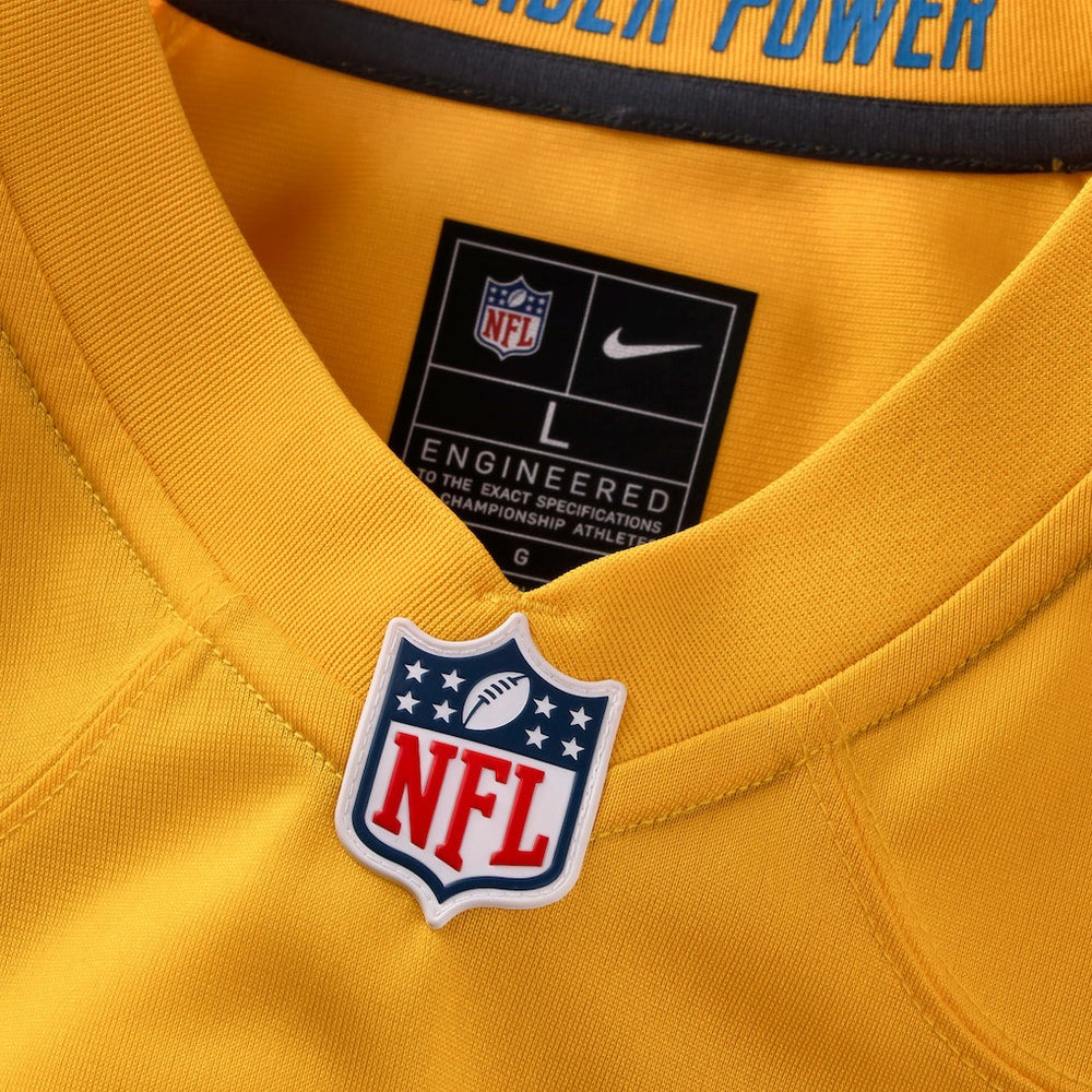 Oronde Gadsden Los Angeles Chargers Alternate Charger Power Game Jersey Gold - Nike
