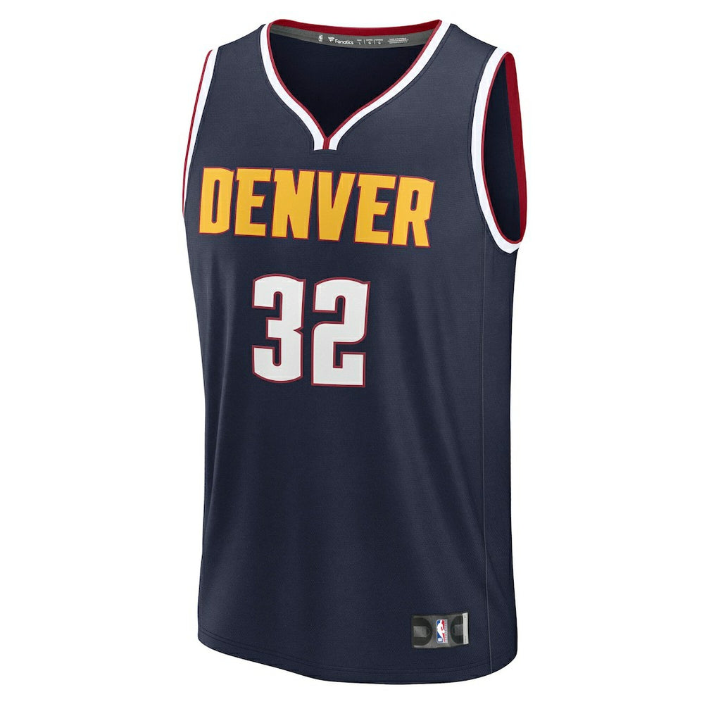 Fanatics - Aaron Gordon Denver Nuggets Fast Break Replica Jersey - Navy - Icon Edition