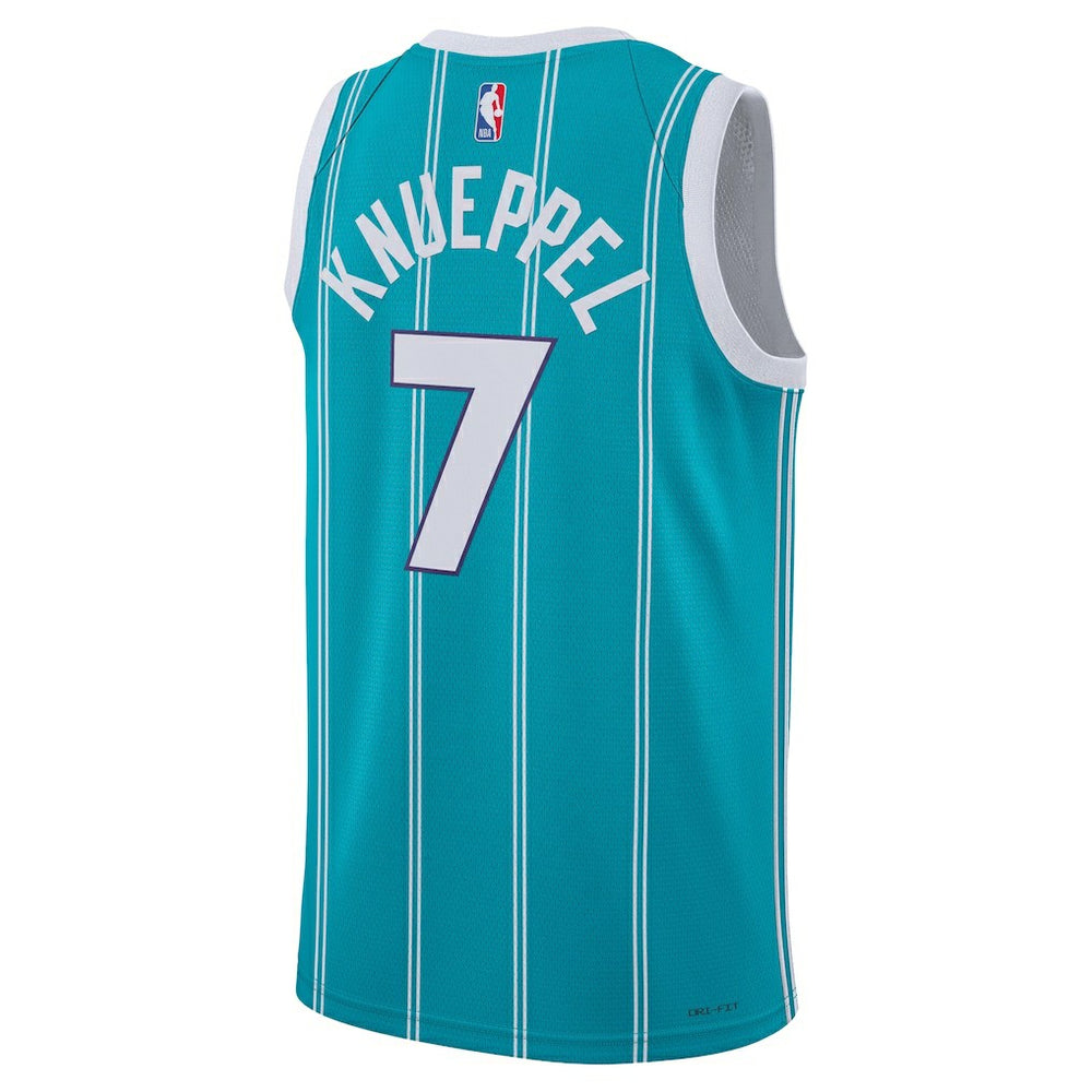 NBA - Kon Knueppel Charlotte Hornets Jordan Brand Unisex Swingman Jersey - Icon Edition - Teal