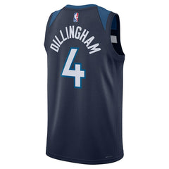 Nike - Rob Dillingham Minnesota Timberwolves Unisex Swingman Jersey - Icon Edition - Navy