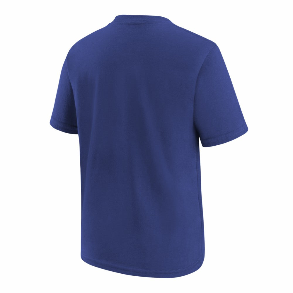 Los Angeles Dodgers Nike Youth 2026 Gold Collection Wordmark T-Shirt Near Me