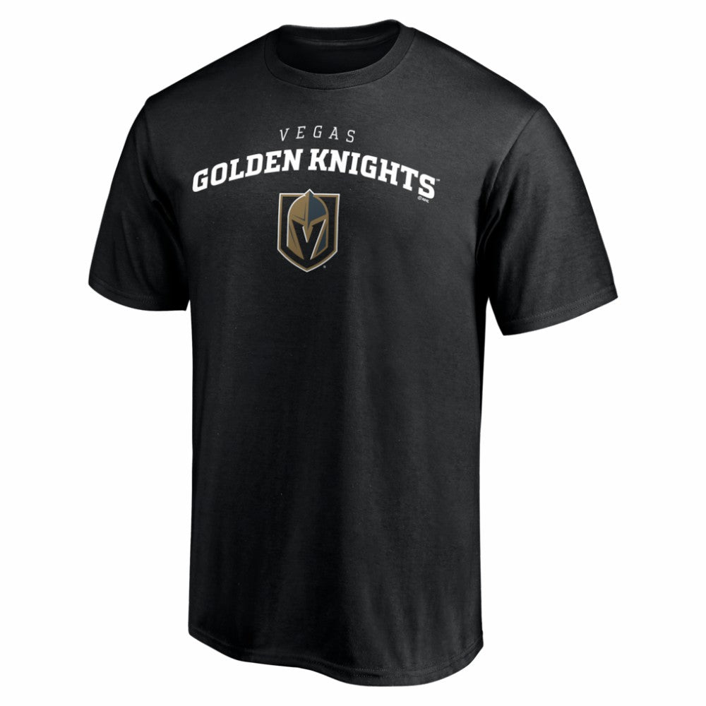 Vegas Golden Knights Team Lockup T-Shirt Black