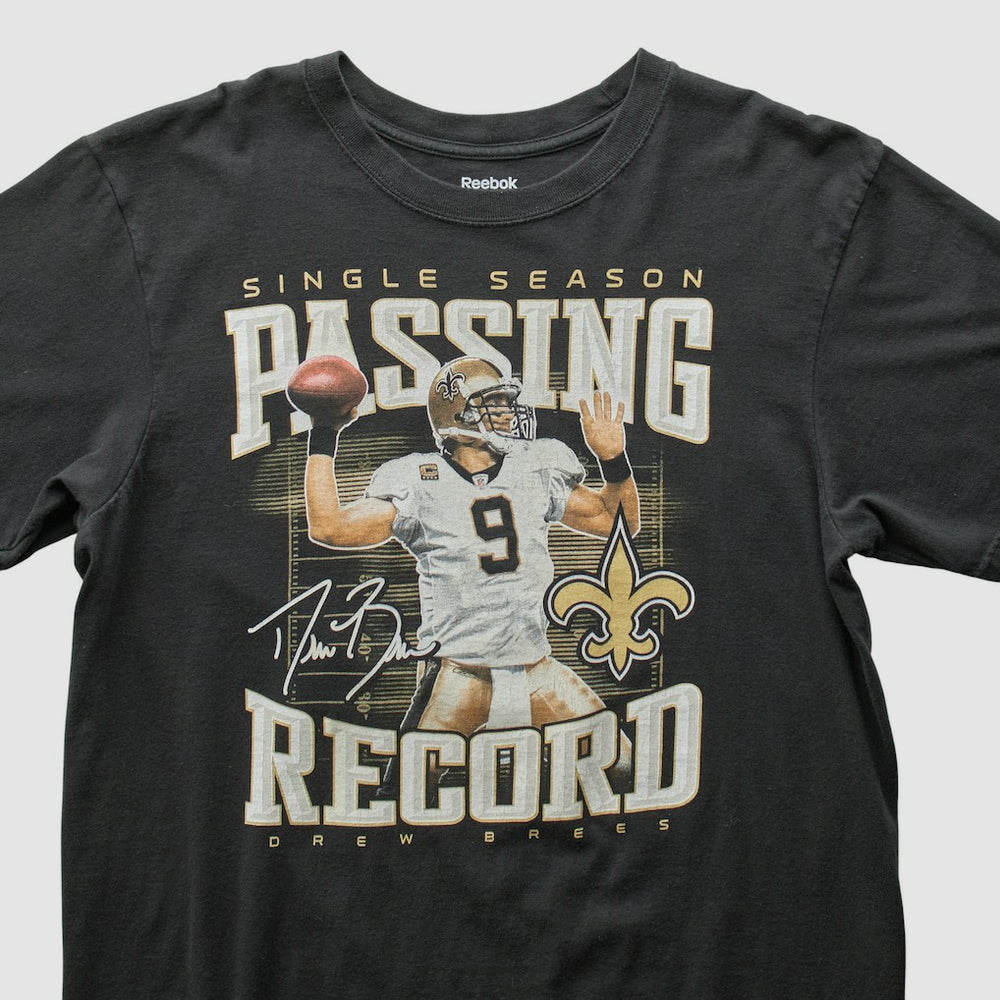 New Orleans Saints Reebok 2010s T-shirt Black Vintage - Fanatics