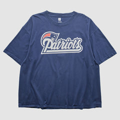 New England Patriots NFL 2010s T-shirt Navy Vintage - Fanatics