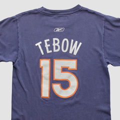 Denver Broncos Reebok 2000s T-shirt Navy Vintage - Fanatics