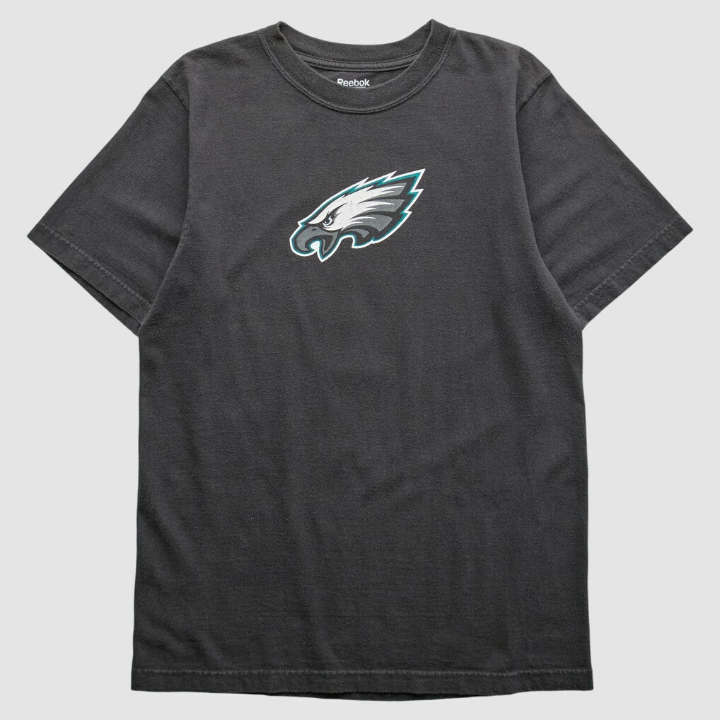 Philadelphia Eagles Reebok 2000s T-shirt Black Vintage - Fanatics