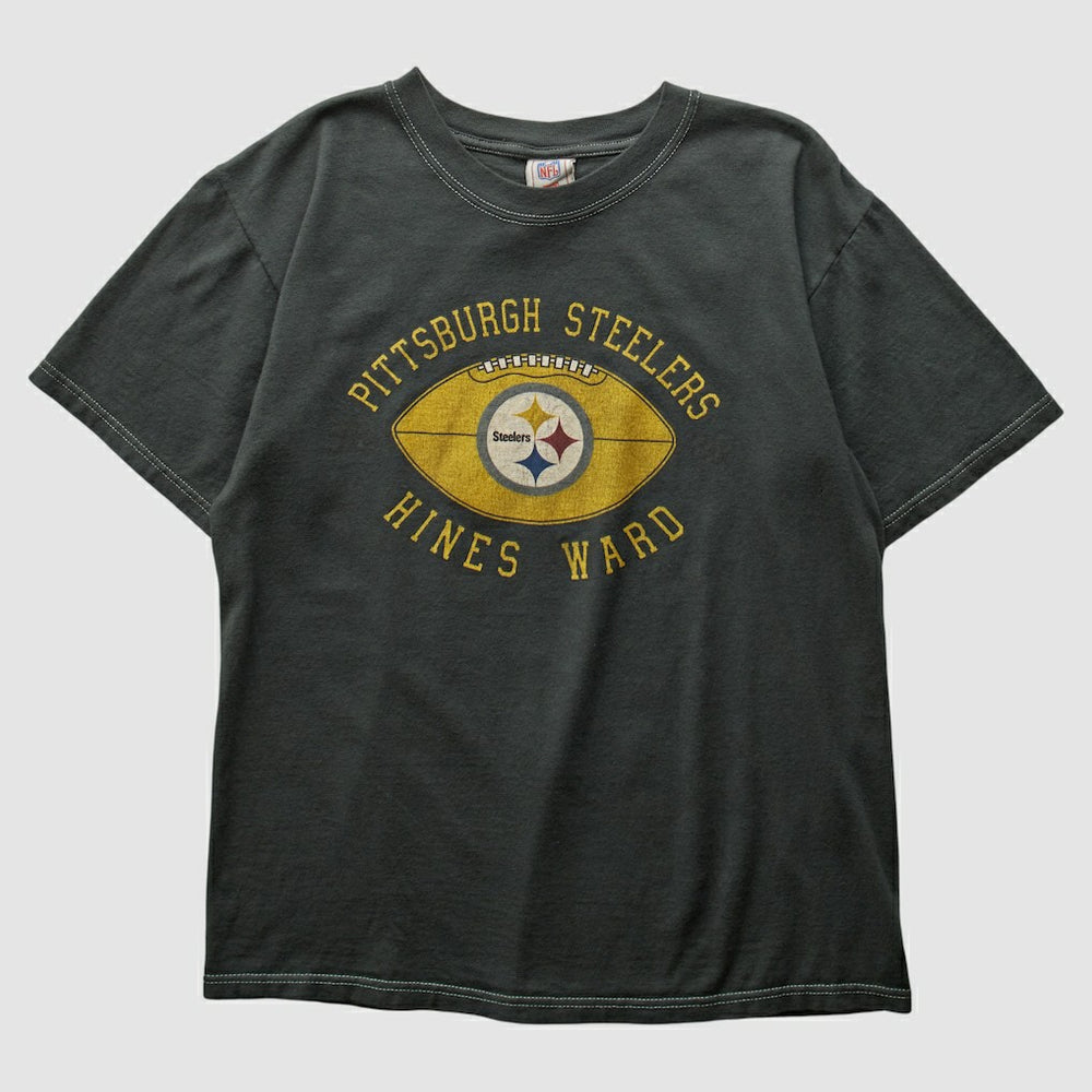 Pittsburgh Steelers NFL 2000s T-shirt Charcoal Vintage - Fanatics