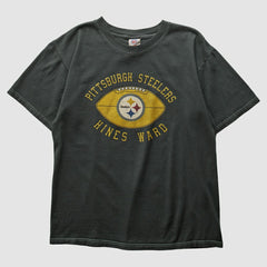 Pittsburgh Steelers NFL 2000s T-shirt Charcoal Vintage - Fanatics