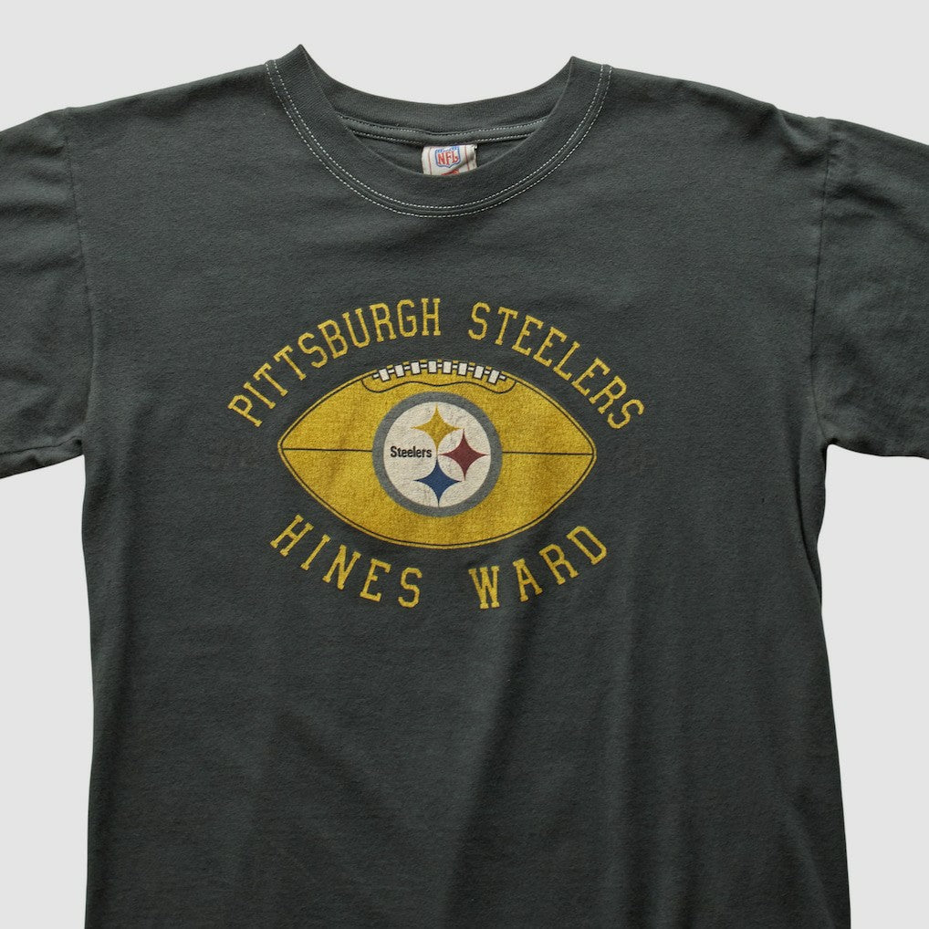 Pittsburgh Steelers NFL 2000s T-shirt Charcoal Vintage - Fanatics
