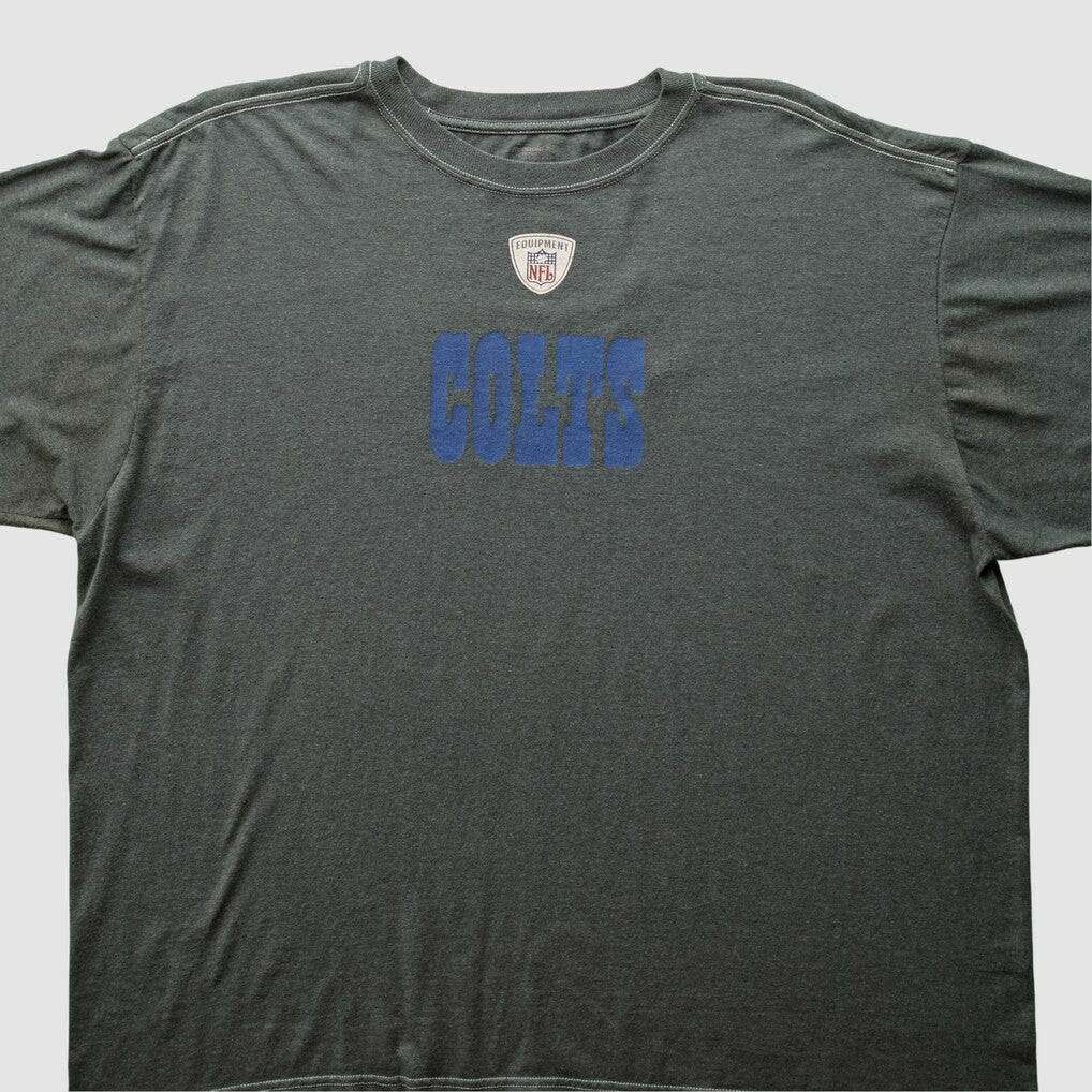 Indianapolis Colts 2000s T-shirt Dark Heather Gray Vintage - Fanatics