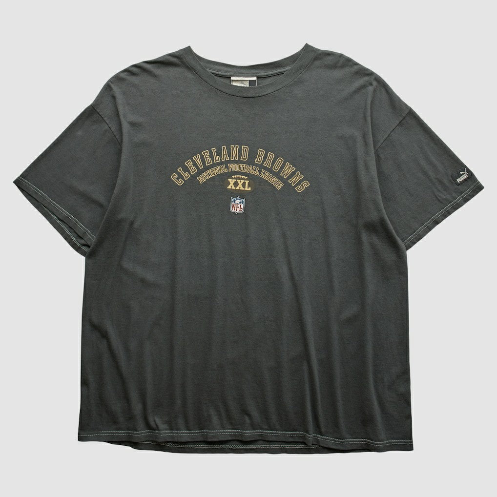 Cleveland Browns 2000s T-shirt Charcoal Vintage - Fanatics