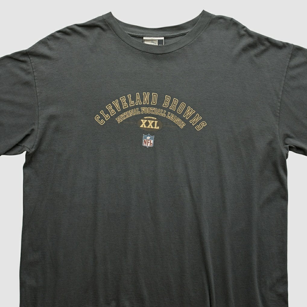 Cleveland Browns 2000s T-shirt Charcoal Vintage - Fanatics