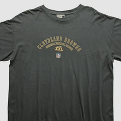 Cleveland Browns 2000s T-shirt Charcoal Vintage - Fanatics