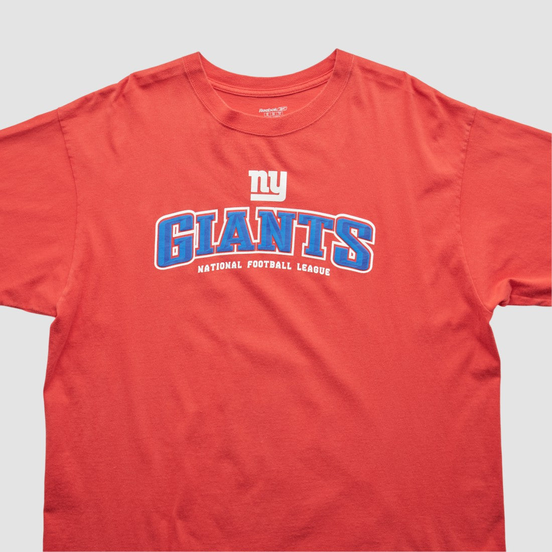New York Giants Reebok 2010s T-shirt Red Vintage - Fanatics
