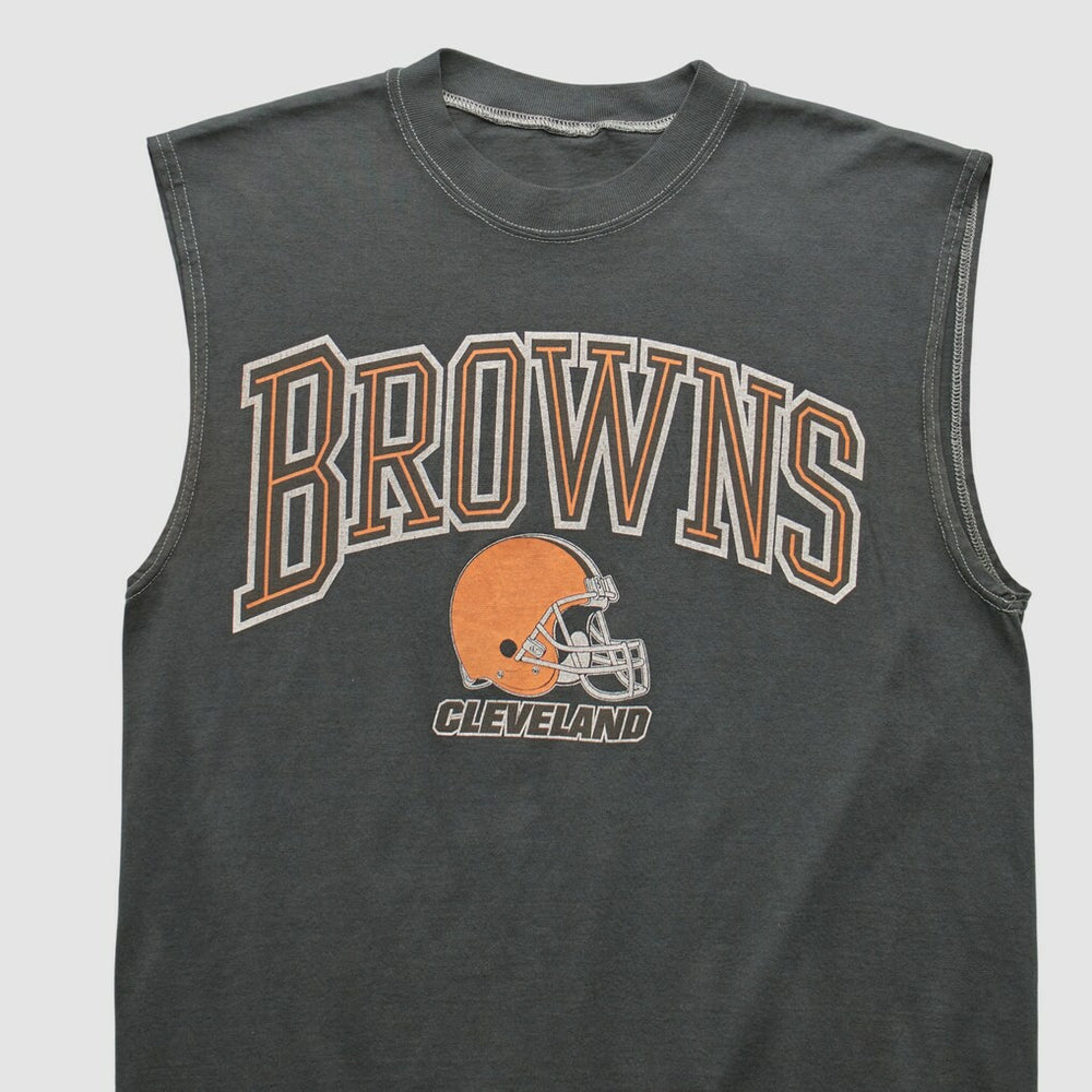 Cleveland Browns 90s Tank Charcoal Vintage - Fanatics